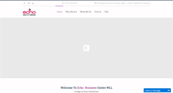 Desktop Screenshot of echobahrain.com